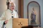 Cardinal Wuerl delivers a homily during a 2017 Mass at St. John Paul II Seminary in Washington. The list of accused abusers was assembled as part of a comprehensive review of the archdiocese&#039;s archives ordered in 2017 by Cardinal Donald W. Wuerl as Washington&#039;s archbishop.