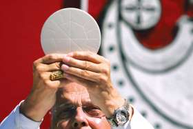 The Eucharist is the source and summit of Christian life, and that is evident in the Catholic school system.