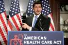 U.S. House Speaker Paul Ryan, R-Wis., talks about the American Health Care Act, the Republican bill to repeal and replace the Affordable Care Act, during a March 8 news conference in Washington.