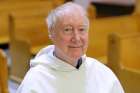 British Dominican Father Timothy Radcliffe poses in a chapel at the Canadian Montmartre in Quebec City Feb. 18, 2019.