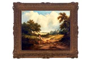 Edward Williams’ 17th-century oil painting Wooden landscape with horseman and sheep watering was a prized possession of the late Cardinal Aloysius Ambrozic, above ledt. It was bequeathed to the Archdiocese of Toronto after the cardinal’s death in 2011 and later sold at auction. 