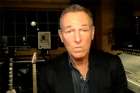  Bruce Springsteen is seen Sept. 10, 2020, on a Boston College YouTube video. The singer, songwriter and musician was initially scheduled to speak to first-year students in person, but instead addressed them via a Zoom webinar link from his home studio in Colts Neck, N.J.