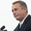 U.S. House Speaker John Boehner of Ohio address the crowd during the annual March for Life rally in Washington Jan. 23. The annual pro-life demonstration marks the 1973 Supreme Court decision that legalized abortion across the U.S..