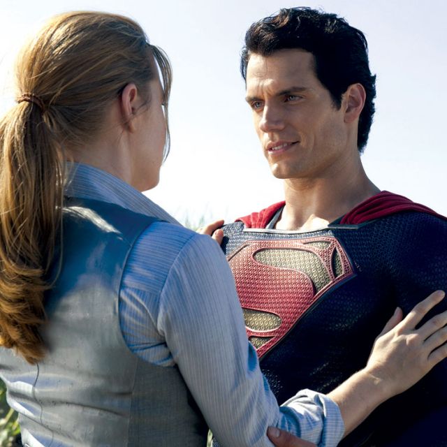 Superman Henry Cavill and Amy Adams as Lois Lane