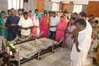 Worshippers pray at the Shrine of Blessed Mariam Thresia Chiramel Mankidiyan in Kuzhikkattussery, India, Feb 18, 2019. Blessed Thresia has been approved for canonization.