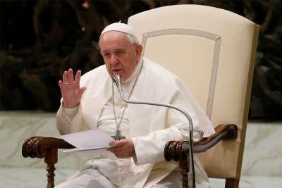 True sorrow for sins is a gift from God, Pope Francis says