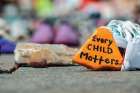 On Parliament Hill, among hundreds of pairs of children’s shoes surrounding the eternal flame, another reminder of the more than 1,200 unmarked graves uncovered on the grounds of former Indian residential schools over the course of the summer.