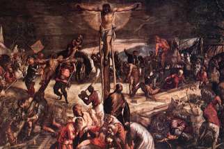 Jacopo Tintoretto - Crucifixion (1565 detail) 