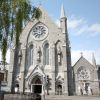 An exterior view shows St. Mary of the Angels on Church Street, Dublin, March 23. A new city center &quot;camino,&quot; or pilgrim walk, has been launched in Dublin as part of the celebrations surrounding the International Eucharistic Congress set for June 10-17.