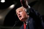 Republican presidential candidate Donald Trump speaks during a 2015 campaign event in Phoenix. There has been very little talk about poverty solutions during 2016 presidential election campaign.