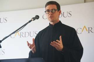 Fr. Deacon Andrew Bennett, now heads the Cardus Institute of Religious Freedom Launched officially May 9 in Ottawa.