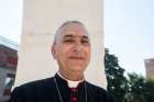 Italian Cardinal-designate Mario Zenari is pictured in a Sept. 29 photo. Cardinal-designate Zenari, who has been nuncio to Syria since 2008, will be one of 17 new cardinals consecrated by Pope Francis at a Vatican consistory Nov. 19.