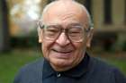 Dominican Father Gustavo Gutierrez is pictured in 2007 on the campus of the University of Notre Dame in Indiana. Father Gutierrez, known as the father of liberation theology, had an informal meeting with Pope Francis Sept. 11 at the pontiff&#039;s residence, Domus Sanctae Martae.