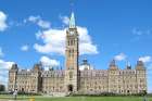 Parliament Hill in Ottawa.