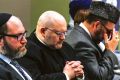 Rabbi Aaron Greenberg (left), Fr. Carlos Martins and Imam Mirza Afzal represented Judaism, Christianity and Islam, respectively, at the World Religions Conference at York University.