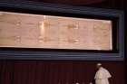 Pope Francis visits the Shroud of Turin in the Cathedral of St. John the Baptist in Turin, Italy, in 2015.