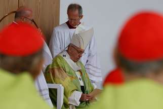  Pope Francis celebrates Mass at Phoenix Park in Dublin Aug. 26. 