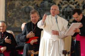 To heart of Europe: Pope expected to talk dignity, jobs, family life