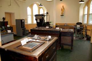The Sisters of Providence of St. Vincent de Paul ran a printing operation in Kingston for over 90 years and turned it into a museum after closing it in 1989.