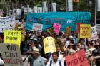 Little has changed since Indigenous activists demonstrated in Toronto in this 2010 file photo.