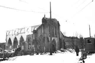 St. Joseph&#039;s suffered the most damage among Catholic churches in the Halifax Explosion. 