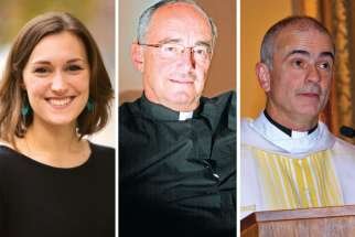 Emilie Callan, Fr. Michael Czerny and Fr. Michael Brehl are among the 10 Canadians who will be participating in the Synod of Bishops for youth.