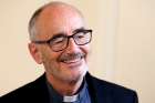 Cardinal-designate Michael Czerny is pictured during an interview in Rome Sept. 27, 2019. He described becoming a cardinal as an intensification of an &quot;ongoing mission&quot; of assisting Pope Francis. Cardinal-designate Czerny and 12 others will be created cardinals by the pope Oct. 5.