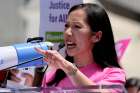 Dr. Leana Wen, then Planned Parenthood president, speaks at a protest against restrictions on abortion outside the U.S. Supreme Court in Washington May 21, 2019. Following the July 16 news of Wen&#039;s firing, pro-life leaders remarked that the organization was upset the physician had emphasized the need to expand Planned Parenthood services beyond abortion.