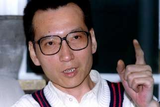 Liu Xiaobo, the 2010 Nobel Peace Prize winner, who was recently released from a prison in China&#039;s northeast, died July 13 at age 61. He is pictured in an 1995 photo.