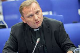 Msgr. Janusz Urbanczyk, pictured, said the peaceful contribution of religion to public life is being contested.