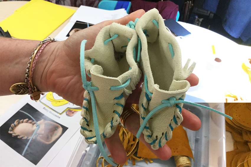 indigenous made moccasins