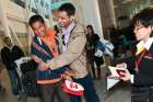 Scenes such as these of refugees arriving at Toronto’s Pearson Airport have disappeared as COVID-19 took hold. Plans to take in 1.2 million immigrants by 2023 has refugee sponsors wondering how that number can be achieved with travel restrictions brought on by COVID-19.