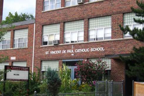 St. Vincent de Paul Catholic School.