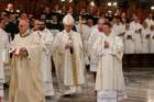 Pope Francis arrives to celebrate a Mass marking the closing of the Dominican order&#039;s 800th anniversary celebrations at the Basilica of St. John Lateran in Rome Jan. 21.