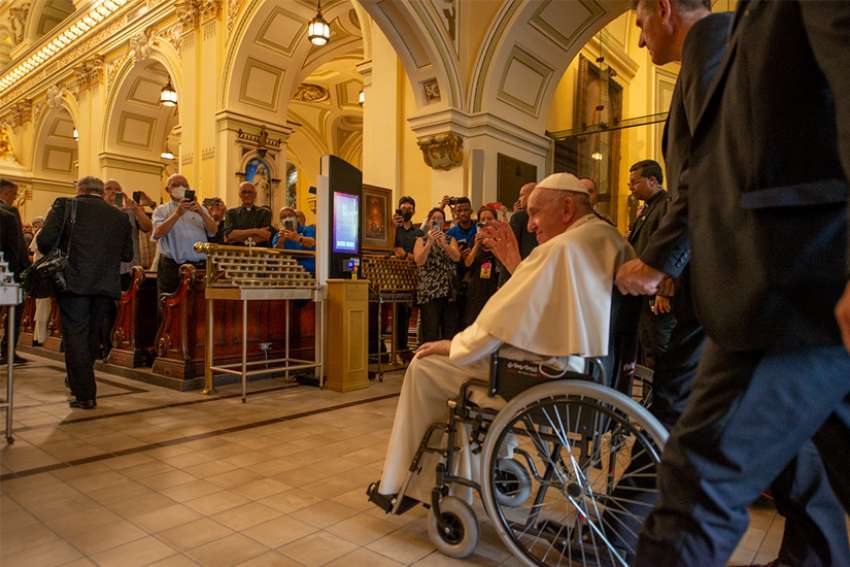 Pope Francis Poses Three Challenges To Canada At Quebec Vespers Service