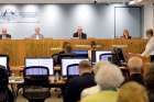 Gail Furness, senior counsel assisting the Royal Commission into Institutional Responses to Child Sexual Abuse, speaks at a hearing in Sydney Feb. 6.