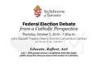 Federal Election Debate from a Catholic Perspective