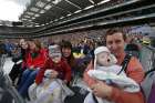 Family members attend the Festival of Families in Croke Park stadium in Dublin Aug. 25, 2018. The Irish Catholic bishops said the government&#039;s attempt to change the concept of family and women&#039;s role in the home in the constitution with referendums March 8, 2024, would weaken any incentive for young people to marry and reduce the role traditional family in Irish society.