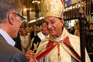 Lebanese Cardinal Bechara Rai, patriarch of the Maronite Catholic Church, seen in New York in 2016. Cardinal Rai praised his country&#039;s newly ratified electoral law June 17, which establishes proportional representation. 