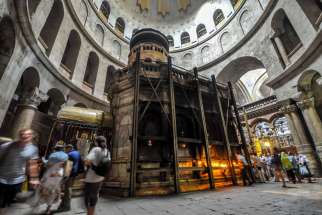 Canada&#039;s Catholic Bishops, along with the Greek Orthodox and Armenian Orthodox bishops in Canada are raising money for restoration of the Church of the Holy Sepulchre in Jerusalem.