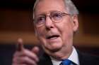 U.S. Senate Majority Leader Mitch McConnell, R-Ky., speaks to the media April 7. Bishop Frank J. Dewane of Venice, Fla. said July 13 the Senate Republicans&#039; latest effort to overhaul the Affordable Care Act is &quot;unacceptable&quot; and shows little improvement over the lawmakers&#039; first attempt to reform the federal health care law.