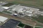  An undated aerial photo shows the Cargill meat-packing plant in High River, Alberta. More than 1,500 cases, resulting in three deaths, were linked to the plant in mid-April.