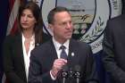  In a screen grab taken from video, Pennsylvania Attorney General Josh Shapiro speaks during an Aug. 14 news conference to release a grand jury on a months-long investigation into abuse claims spanning a 70-year period in the dioceses of Harrisburg, Pittsburgh, Scranton, Allentown, Greensburg and Erie.