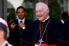 Cardinal Marc Ouellet, prefect of the Congregation for Bishops, leaves a session of the Synod of Bishops on young people, the faith and vocational discernment at the Vatican Oct. 18. 