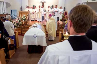 Funeral Mass Offers A Fitting Farewell