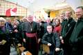 Cardinal Thomas Collins with some of the 150 or so pilgrims from the Archdiocese of Toronto who made their way to Rome for the consistory that saw him elevated to the College of Cardinals. 