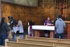 Cardinal Thomas Collins celebrates the Daily TV Mass, which brings the Mass to the television screens of those who cannot attend Mass in person on a daily basis.