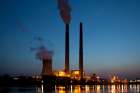 Smoke from the American Electric Power&#039;s coal-fired Mountaineer Power Plant, along the banks of the Ohio River in New Haven, W.Va., is seen in this file photo.