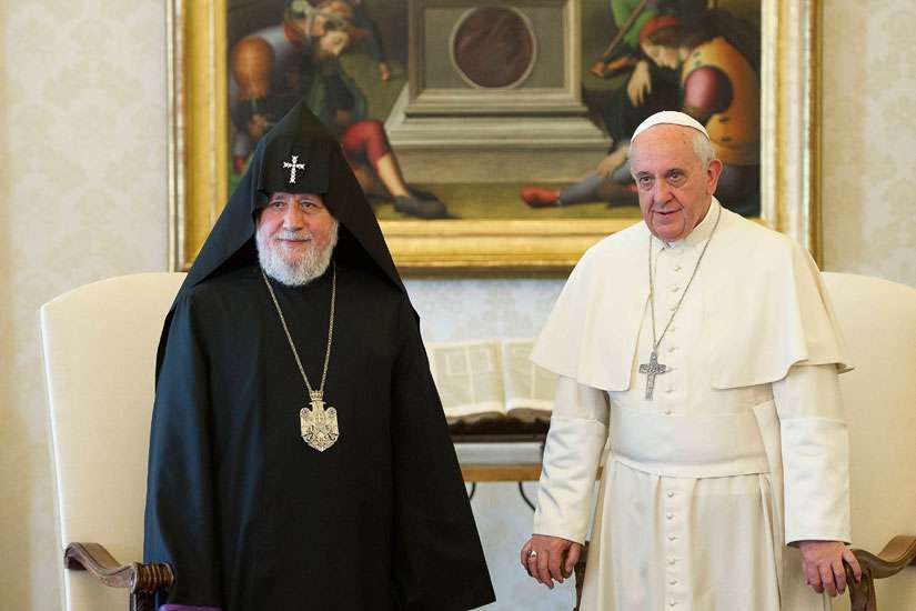 Francis builds on progress with Armenians