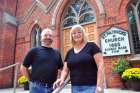 Trevor Carter and Laurie Patchell are members of the 150th anniversary committee at St. Patrick’s parish in Phelpston, Ont., not far from the shores of Georgian Bay.